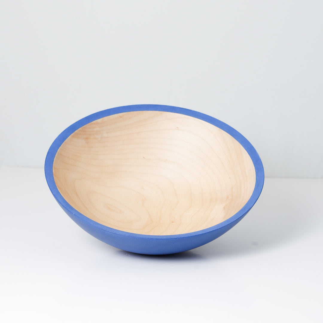 Bowl - Silver Maple/ Blue Milk Pain