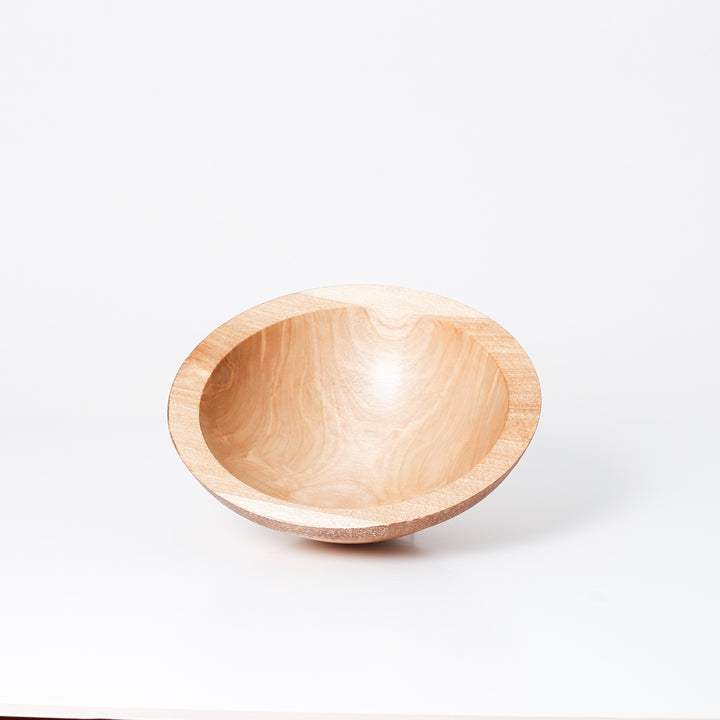 Bowl - Birch/ Textured Rim
