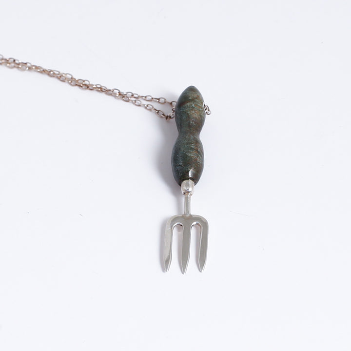 Pendant, Garden Fork,Sterling