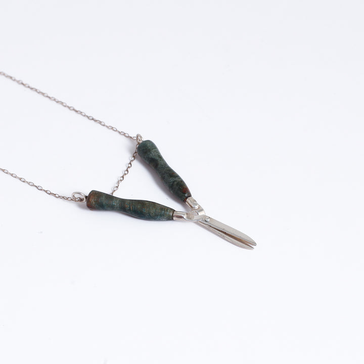 Pendant, Pruning Shear, Sterling