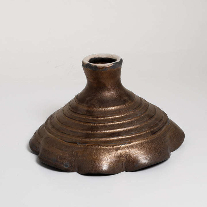 Bronze Pedestal Bowl