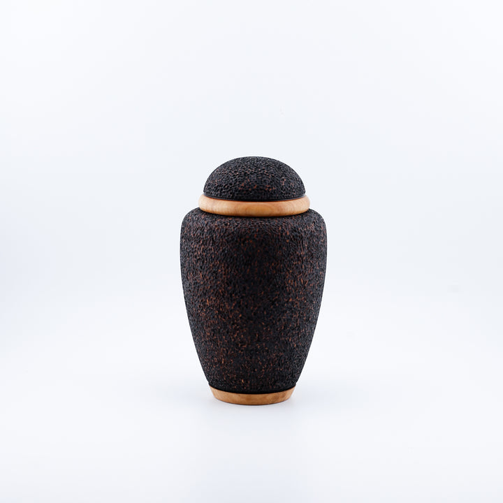 Turned Box Burnt Outside