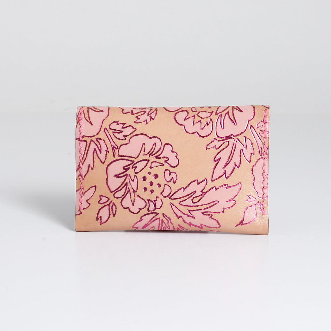 Pink and Blue Small Envelope Cardholder