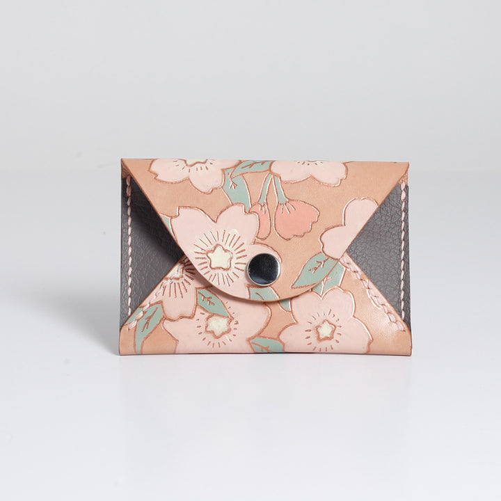 Pink Sakura Small Envelope Cardholder