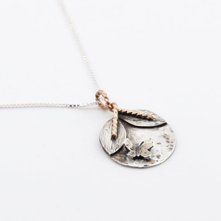 Necklace, Moth Moon