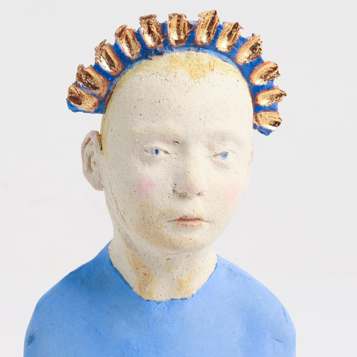 Untitled Figure (UG1) - Blue Sweater/Crown