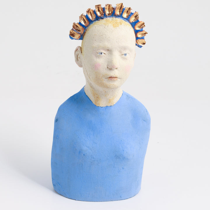 Untitled Figure (UG1) - Blue Sweater/Crown