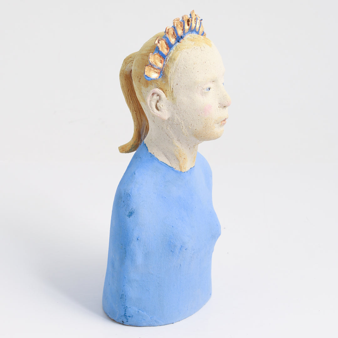 Untitled Figure (UG1) - Blue Sweater/Crown