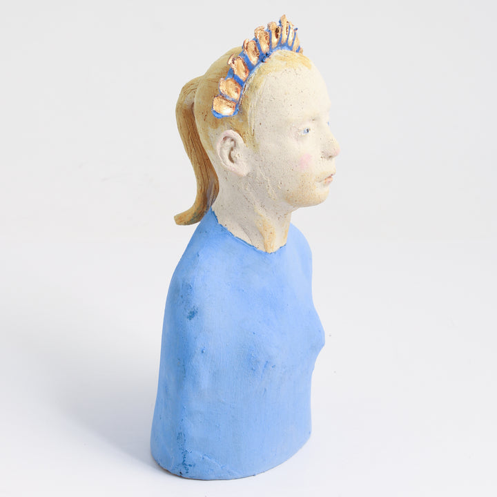 Untitled Figure (UG1) - Blue Sweater/Crown