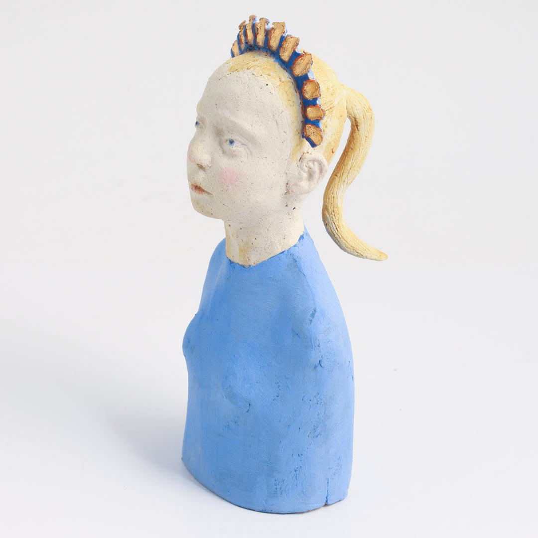Untitled Figure (UG1) - Blue Sweater/Crown