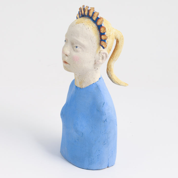 Untitled Figure (UG1) - Blue Sweater/Crown