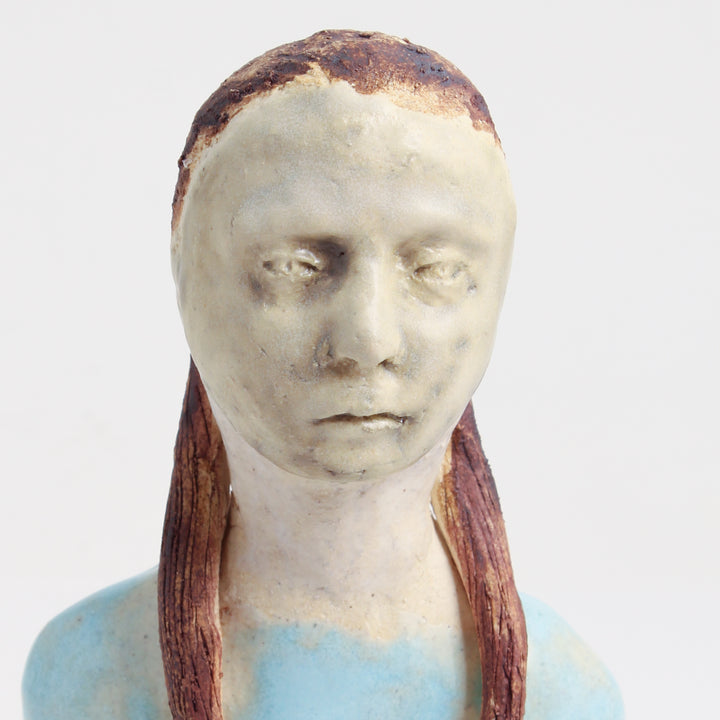 Untitled Figure (C5) - Teal Sweater / Ponys