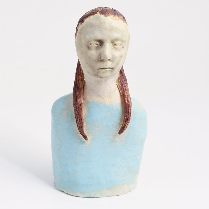 Untitled Figure (C5) - Teal Sweater / Ponys