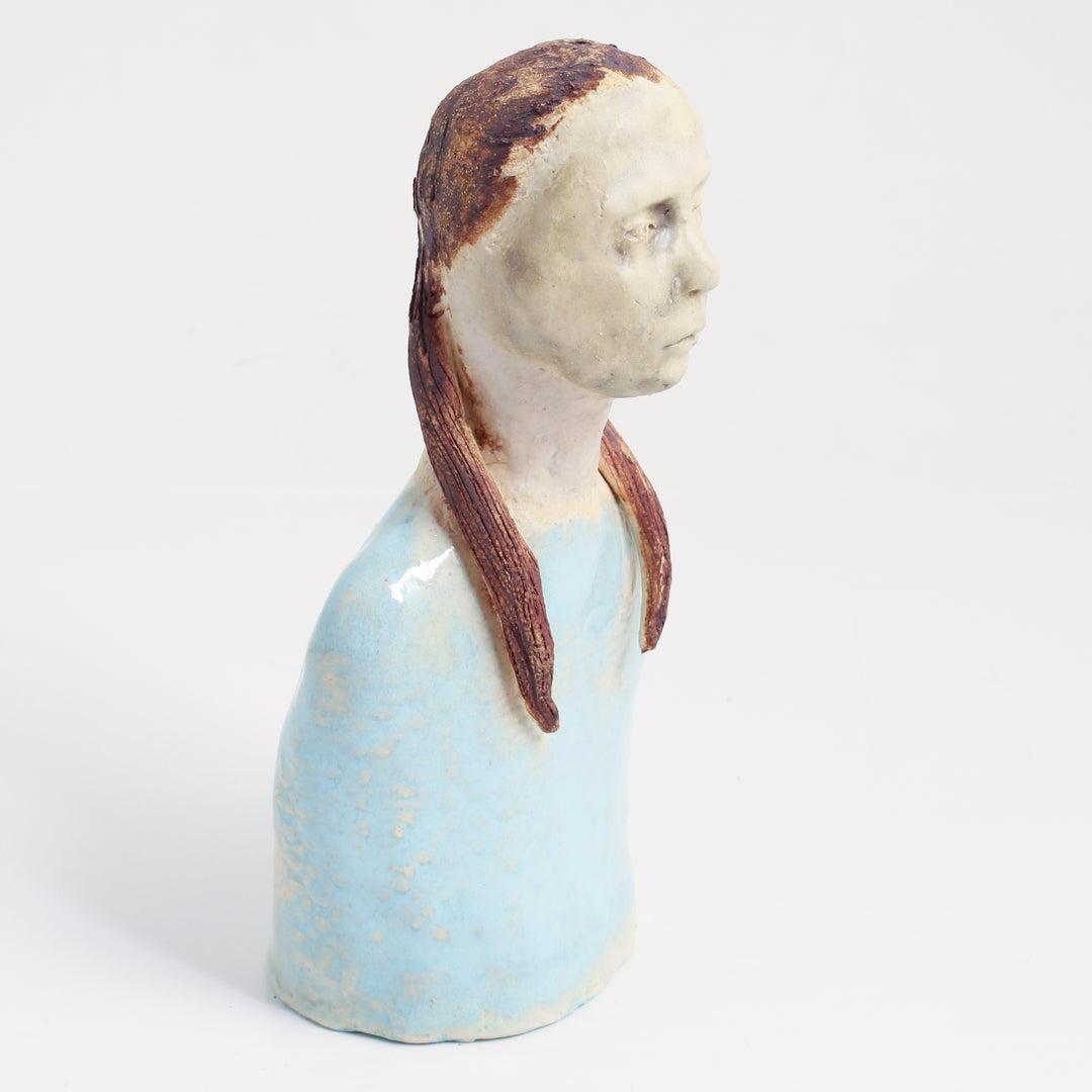 Untitled Figure (C5) - Teal Sweater / Ponys