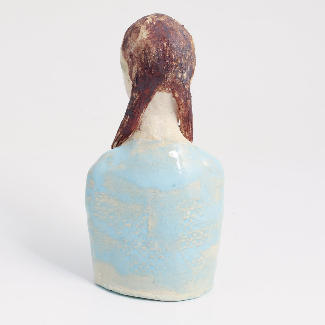 Untitled Figure (C5) - Teal Sweater / Ponys