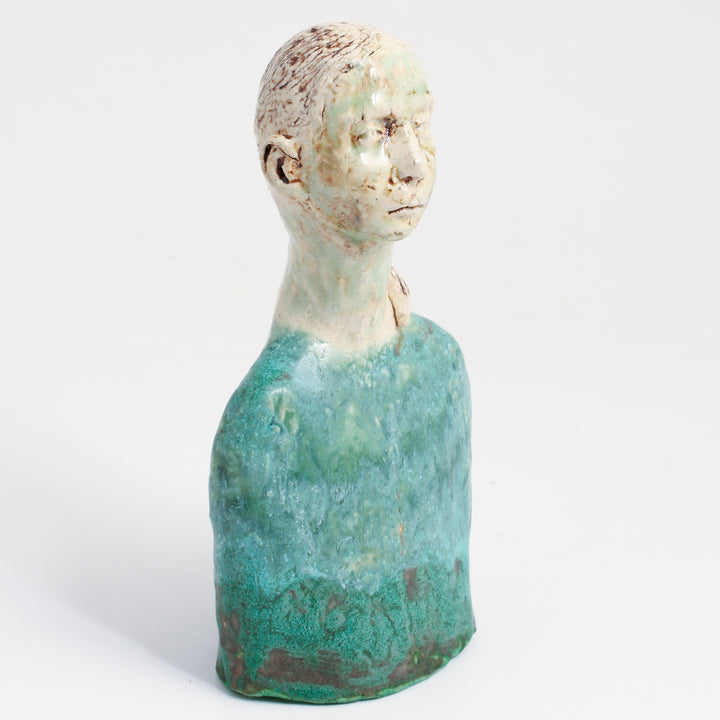 Untitled Figure (J3) - Green Sweater / Pony