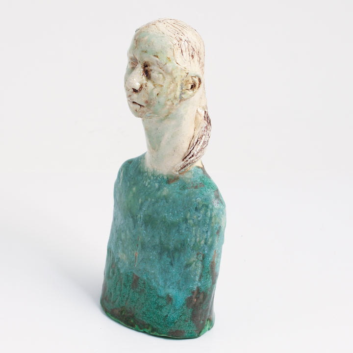 Untitled Figure (J3) - Green Sweater / Pony