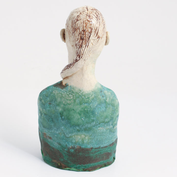 Untitled Figure (J3) - Green Sweater / Pony