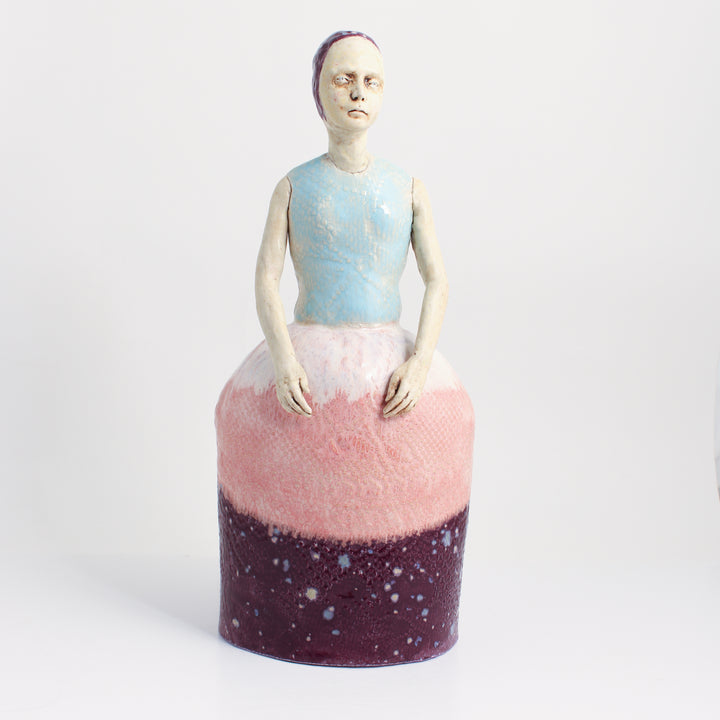 Untitled Figure - Pink Skirt
