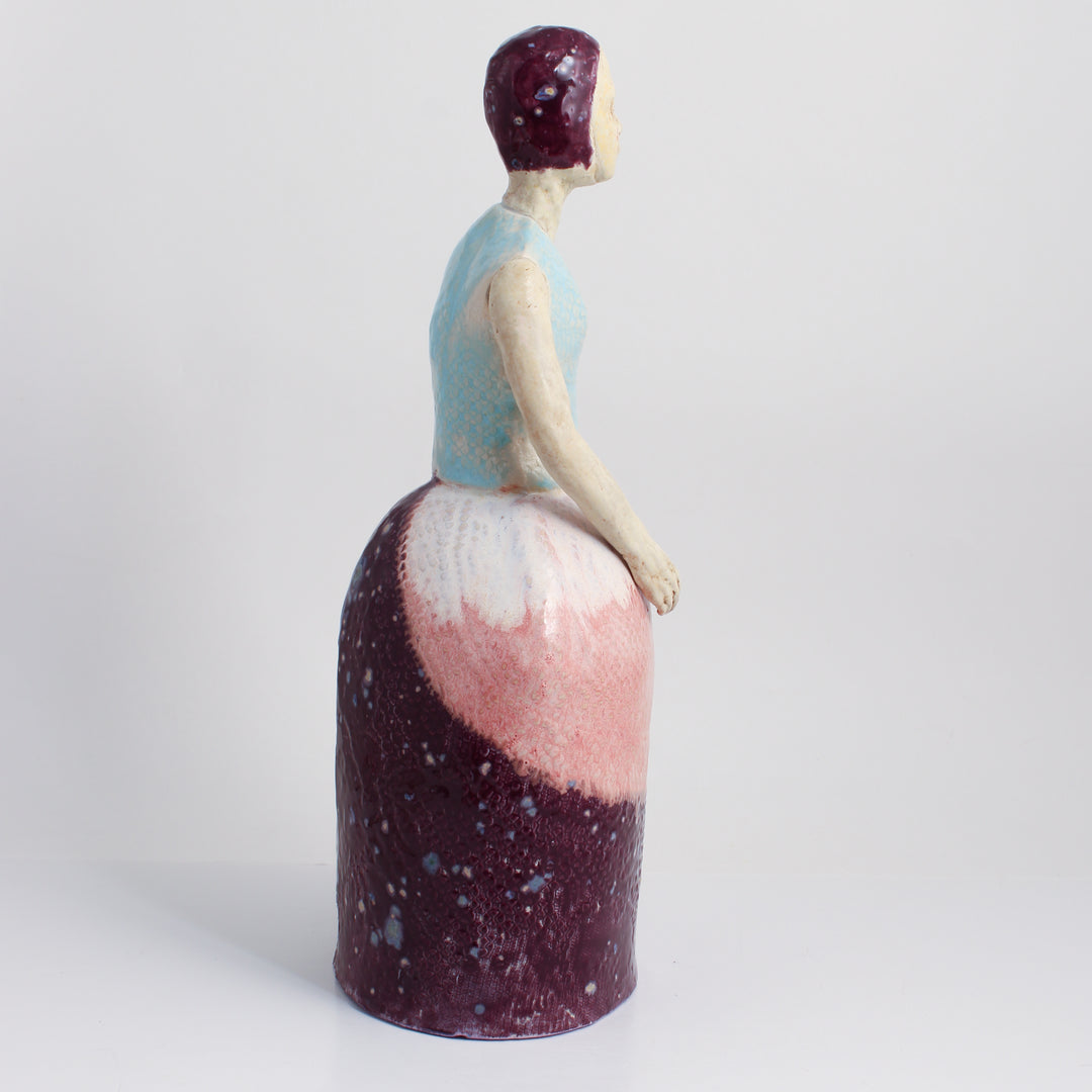 Untitled Figure - Pink Skirt