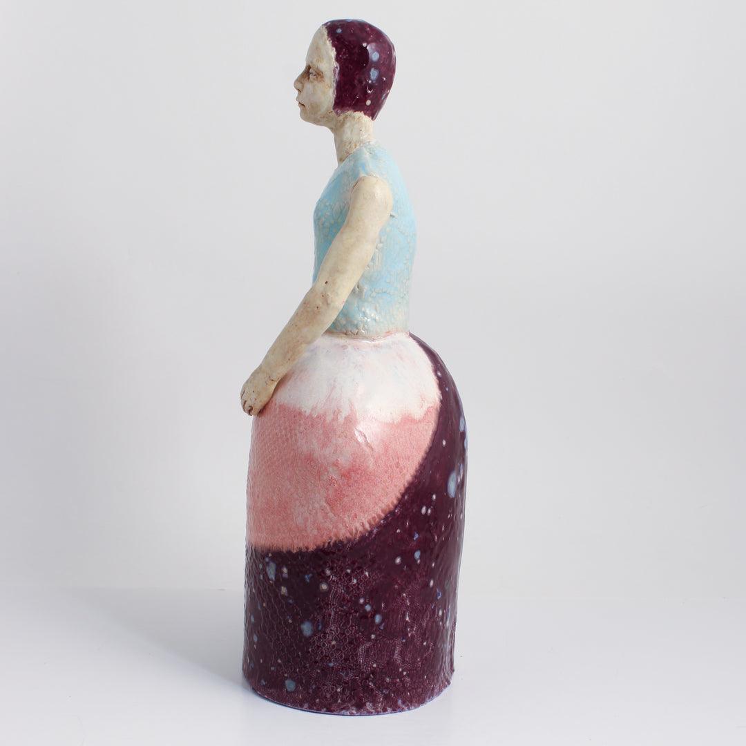 Untitled Figure - Pink Skirt