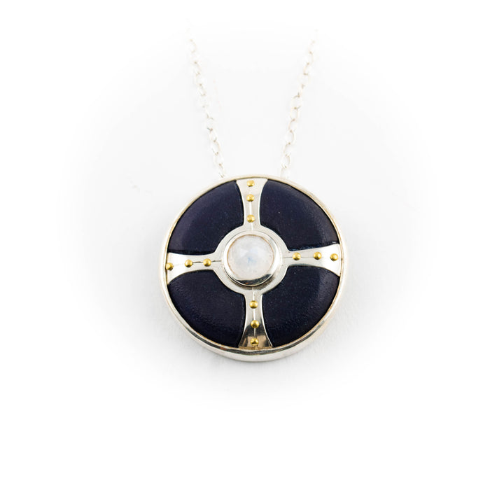 Pendant, 'Full Moon' Shield