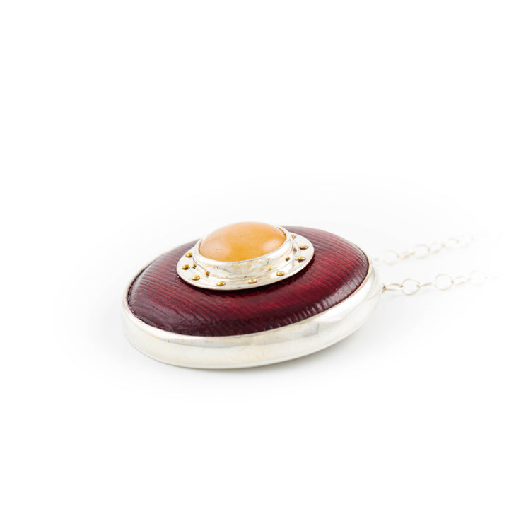 Pendant, 'Rising Sun' Shield