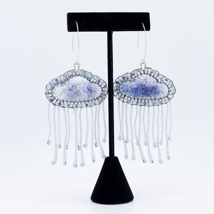 Earrings, Prairie Storm Cloud