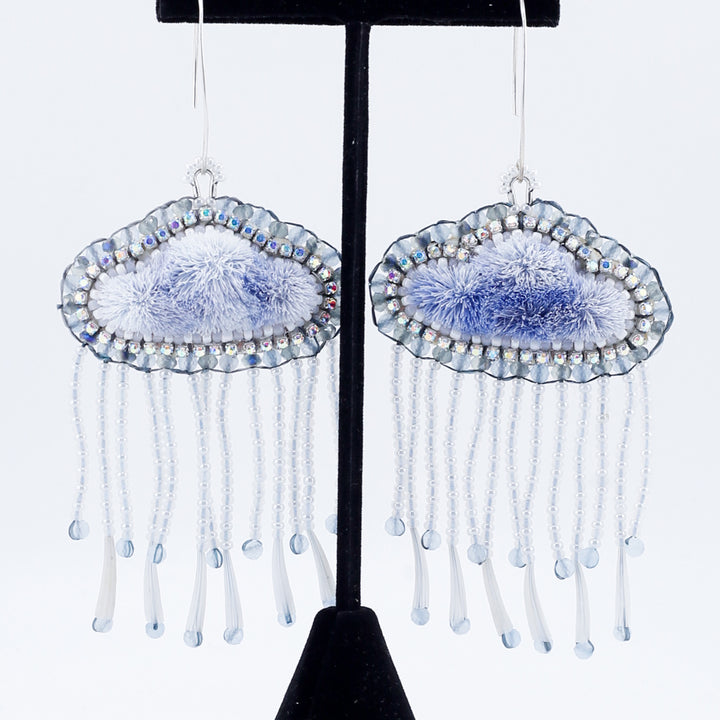 Earrings, Prairie Storm Cloud