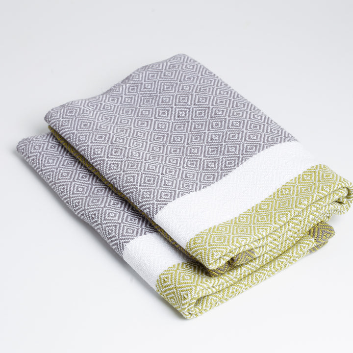 Limette Birdseye Cotton Tea Towel