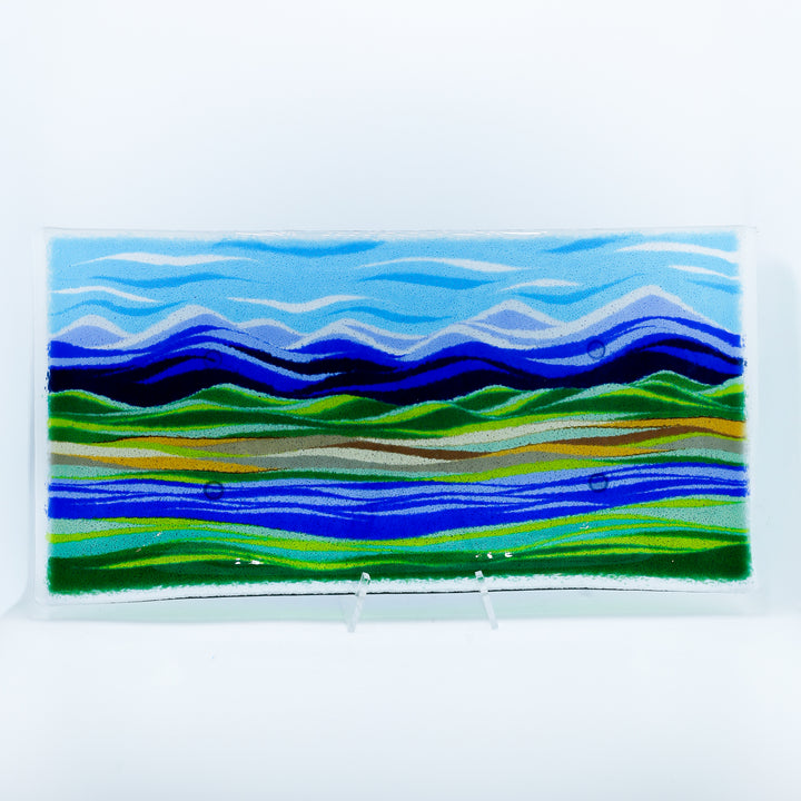 Reactangular Scenic Tray, D6 x 12R