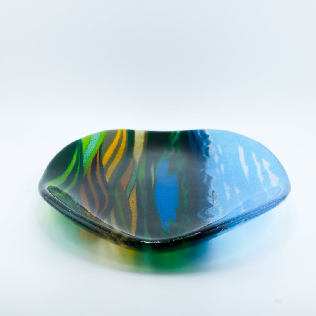 Oval Scenic Tray, D6 x 11