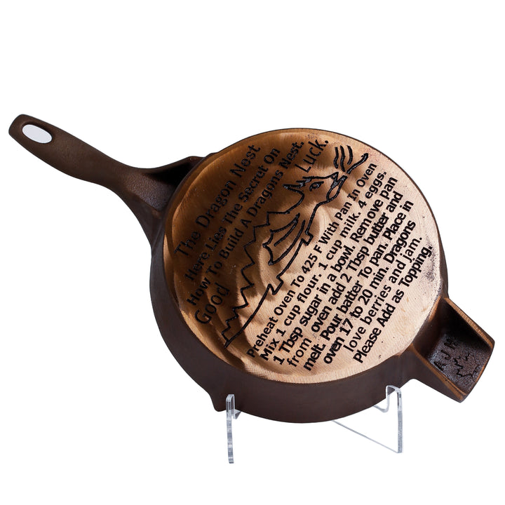 #11 Dragon Cast Iron Pan