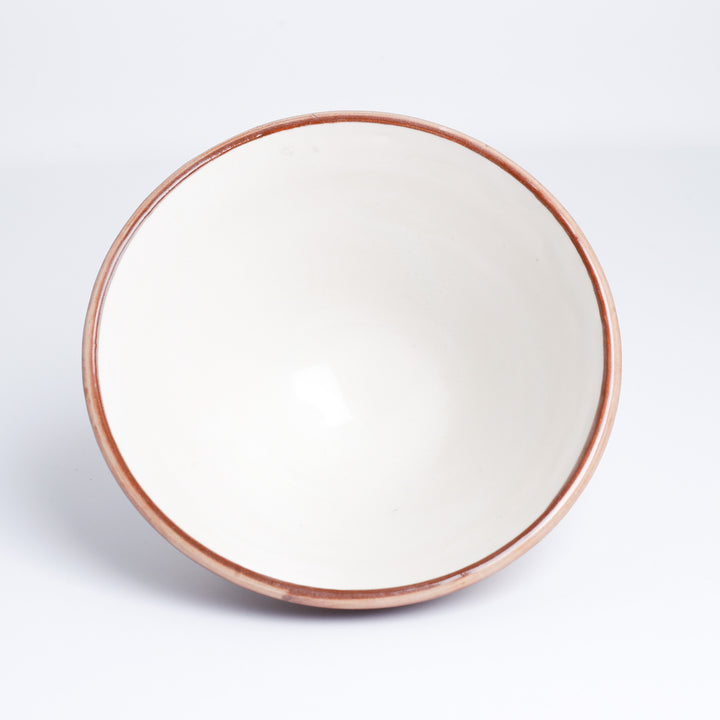 Bowl, Blue Leaf Band, Med
