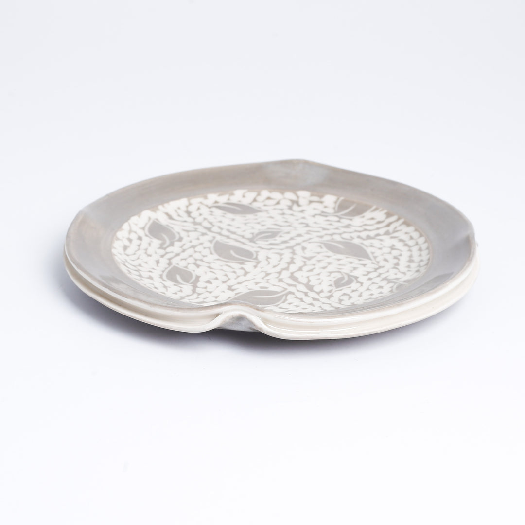 Plate, Sge/Grey Split Rim 7"