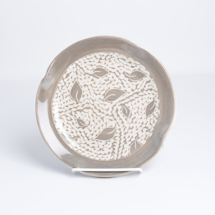 Plate, Sge/Grey Split Rim 7"