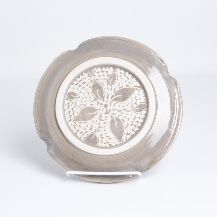 Plate, Sge/Grey Split Rim 7"