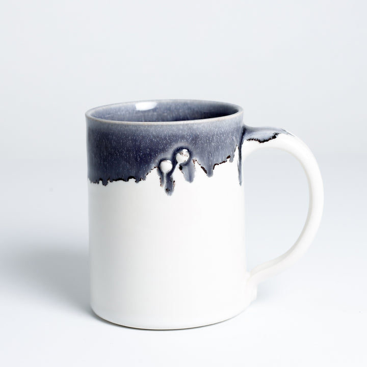 Mug, Grey Ice Raven