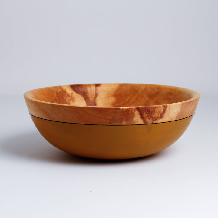 Bowl, Birch, Yellow, 9.75x3.5