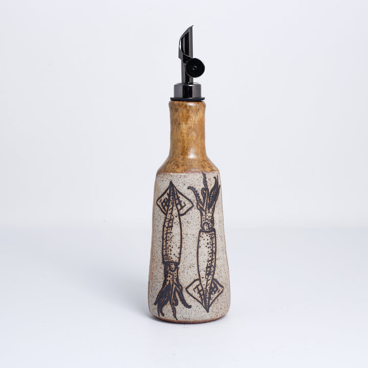 Squid Oil Bottle, Yellow