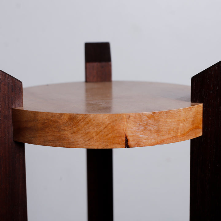 Table #2520, Very Figured Maple & Nogal