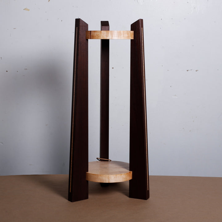 Table #2520, Very Figured Maple & Nogal