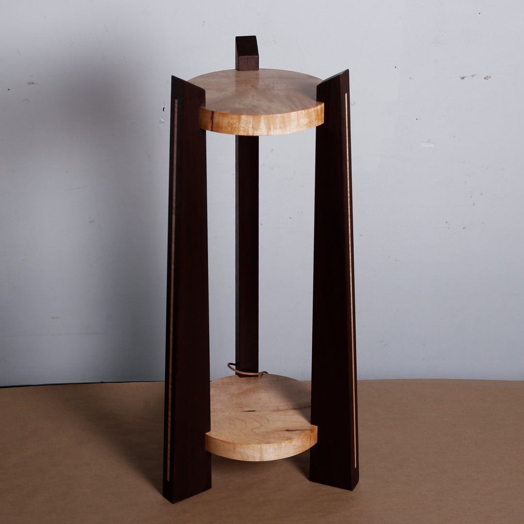 Table #2520, Very Figured Maple & Nogal