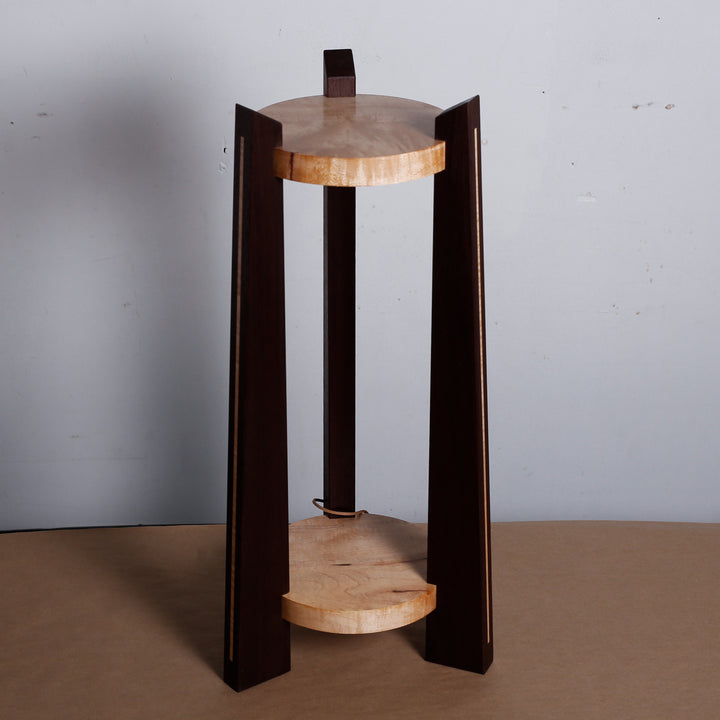 Table #2520, Very Figured Maple & Nogal