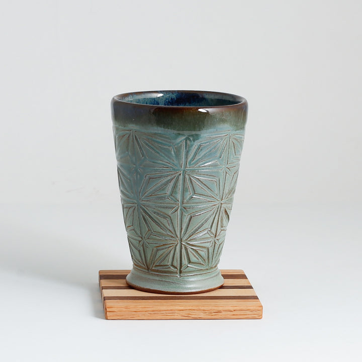 Beer Glass with Coaster