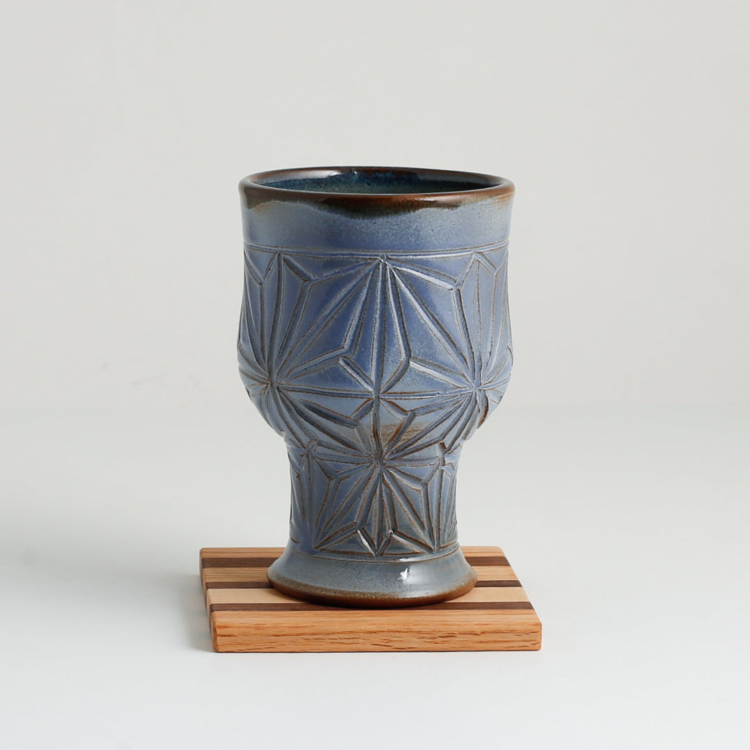 Beer Glass with Coaster