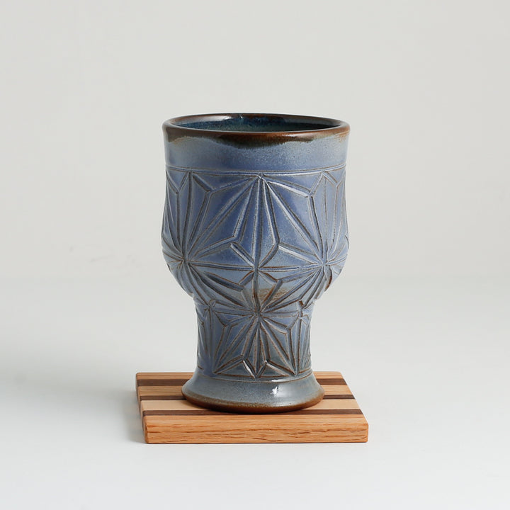 Beer Glass with Coaster