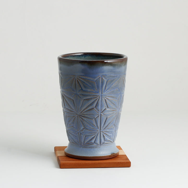 Beer Glass with Coaster
