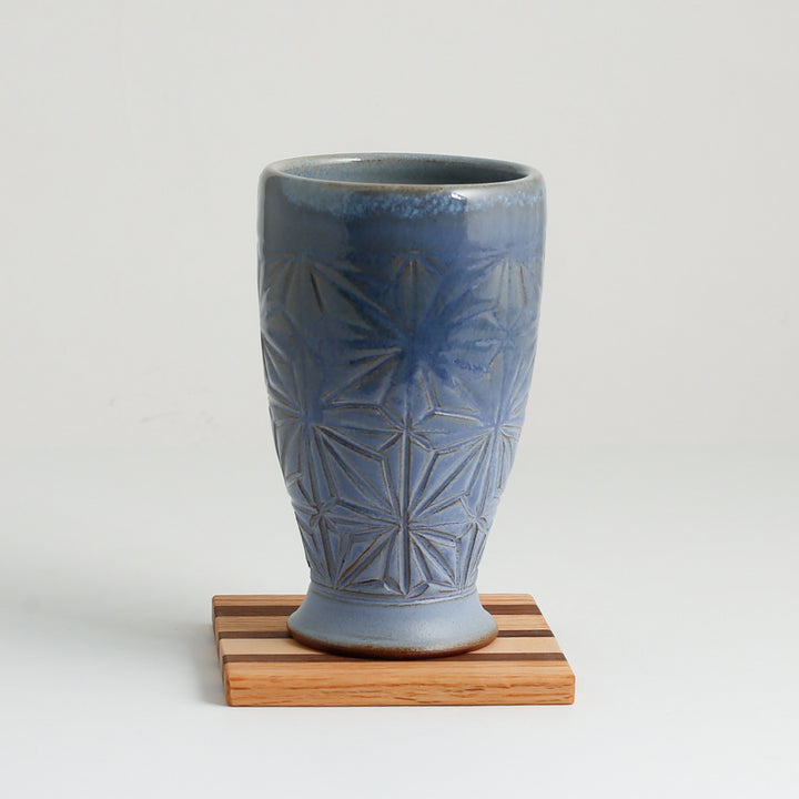 Beer Glass with Coaster
