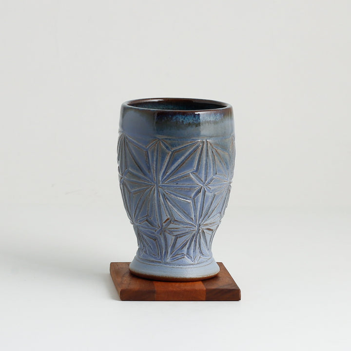Beer Glass with Coaster